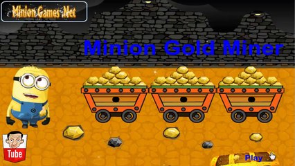 ᴴᴰ ღ Minion Gold Miner Game ღ - Minions Mini Movie Games - Baby Games (ST)