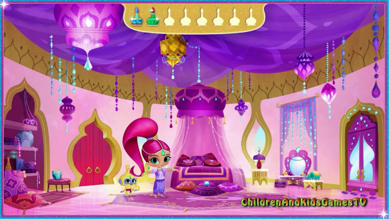Shimmer and Shine Genie Palace Divine Full Game for Little Kids HD Baby Video
