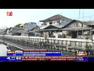 Pemukiman Kumuh Kelurahan Sumur Batu Dibongkar untuk Pembangunan Jalan