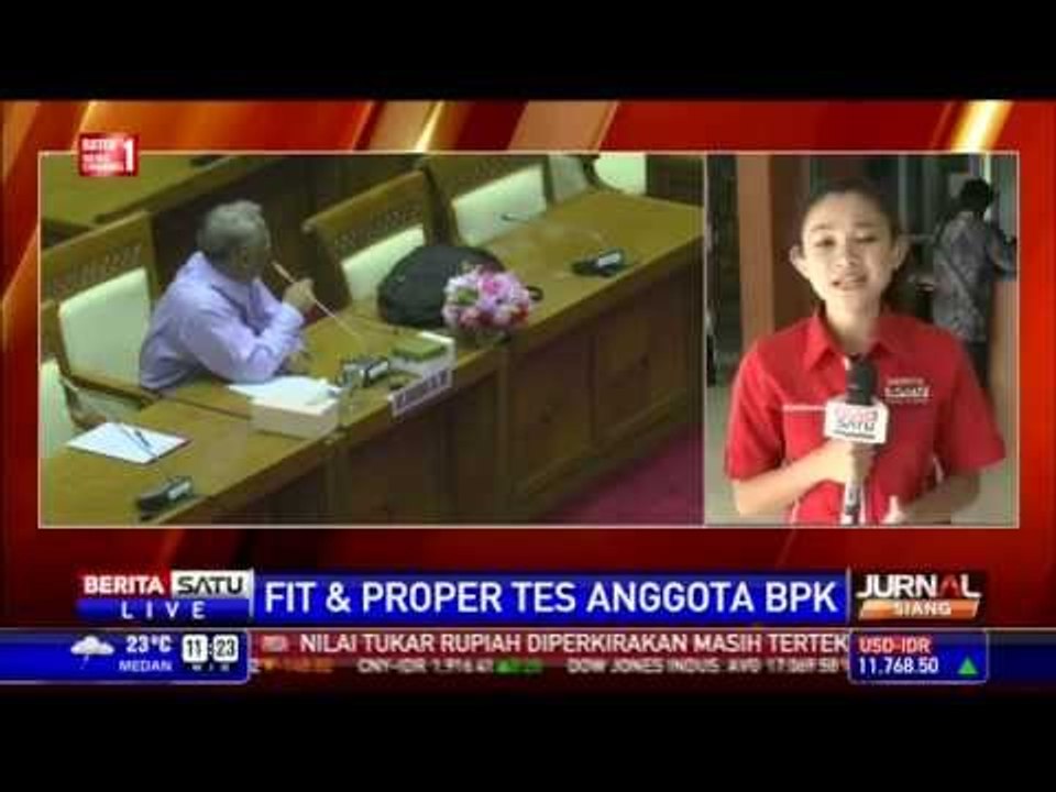 Komisi XI DPR Gelar Fit and Proper Test Anggota BPK
