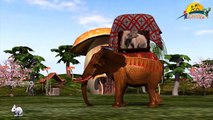 Elephant Finger Family Nursery english 3d rhymes | Elephant VS Lion | Animals Collection