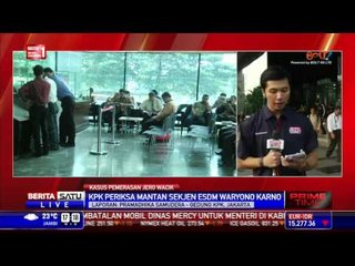 KPK Periksa Waryono Karno Selama 7 Jam