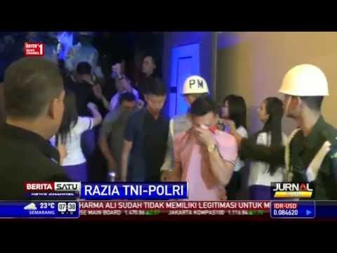Petugas Gabungan Jaring TNI-Polri Nakal di Klub Malam