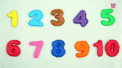 Play Doh Numbers   Learn To Count 1 to 10   Learn Numbers for Kids   Kids Number Song and Rhymes