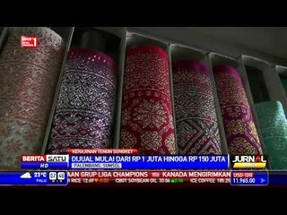 Bisnis Kain Songket Raup Untung Ratusan Juta Rupiah