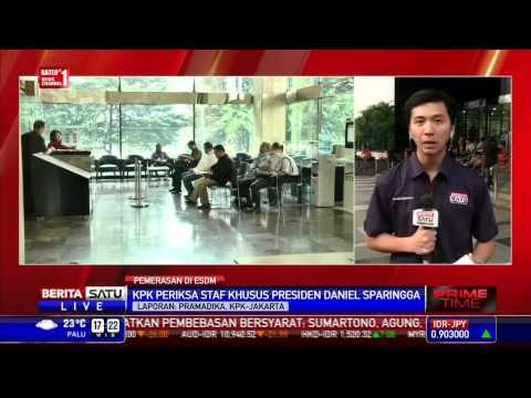 Pemeriksaan Daniel Sparingga di KPK