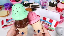 Ice Cream Cone Playset Melissa & Doug Toys Play Doh Ice Cream Parlor Toy Food Heladería Helados