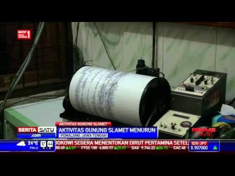 Aktivitas Kegempaan Gunung Slamet Masih Tinggi