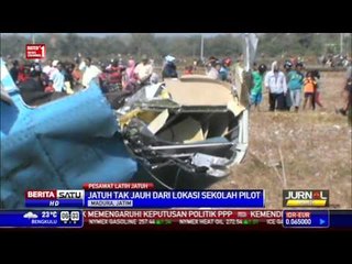 Pesawat Latih Jatuh, Satu Siswa Tewas