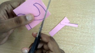 Learn Number 2   Numbers paper Cutting   Easy Craft work for kids