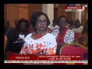 Business 24 / Focus Eco - Développement  : Dédicace du 2eme livre du DG SICOGI