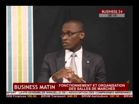 Business 24 / Business Matin - Fonctionnement et organisation des salles de marches