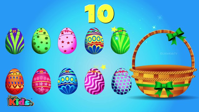 Surprise Eggs Learning Numbers 1 to 10 Educational Videos for Children Little Kids TV