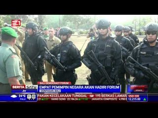 Ribuan Pasukan Jaga Bali Democracy Forum