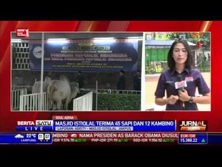 Masjid Istiqlal Antar Langsung Daging Kurban ke Warga