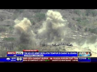 Latihan Militer TNI AD dan US Army di Situbondo