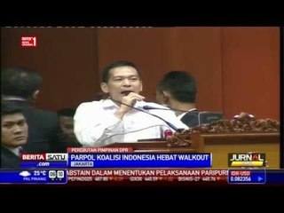 Hak Suara Dibungkam, Koalisi Indonesia Hebat Walkout