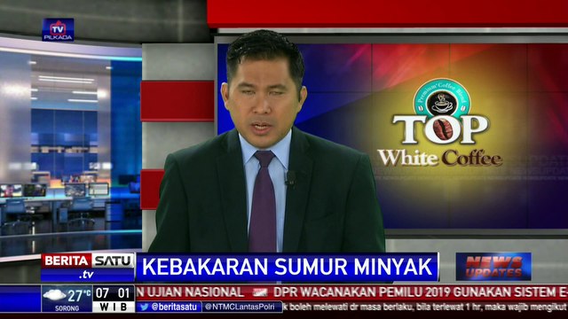 Sumur Minyak Rakyat di Musi Banyuasin Meledak