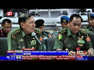 Tim Investigasi TNI-Polri Umumkan Hasil Penyelidikan Kasus Penembakan