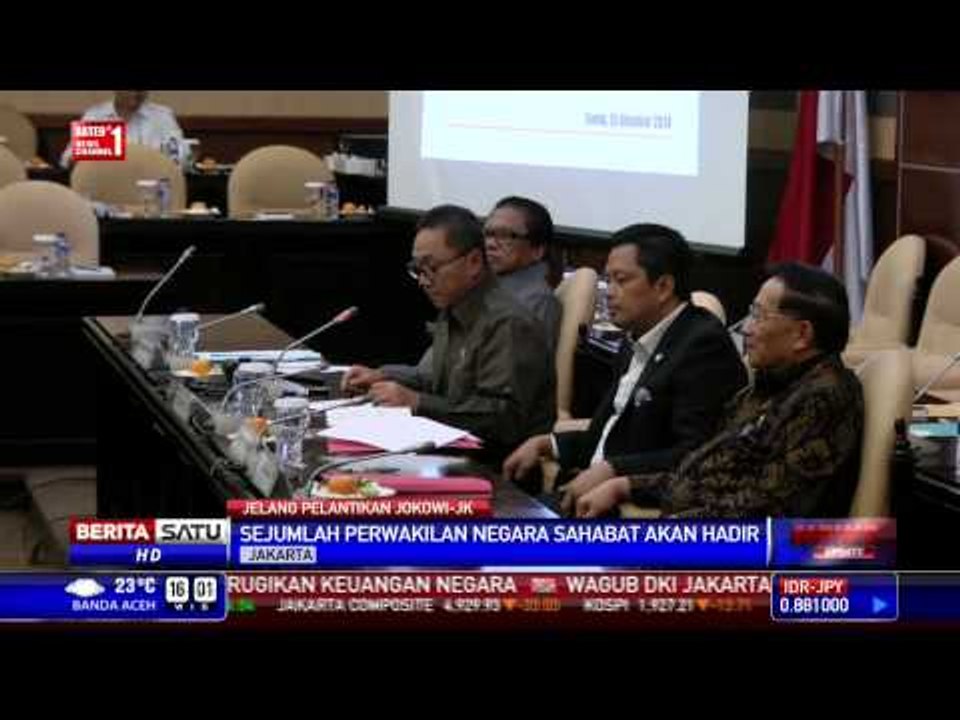 MPR Undang Jokowi-JK untuk Persiapan Pelantikan