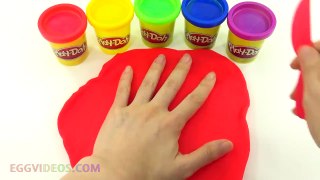 307 Colorful Finger Hand Nursery Rhymes Learn Colours Finger Family Song Compilation Play Doh Lollip