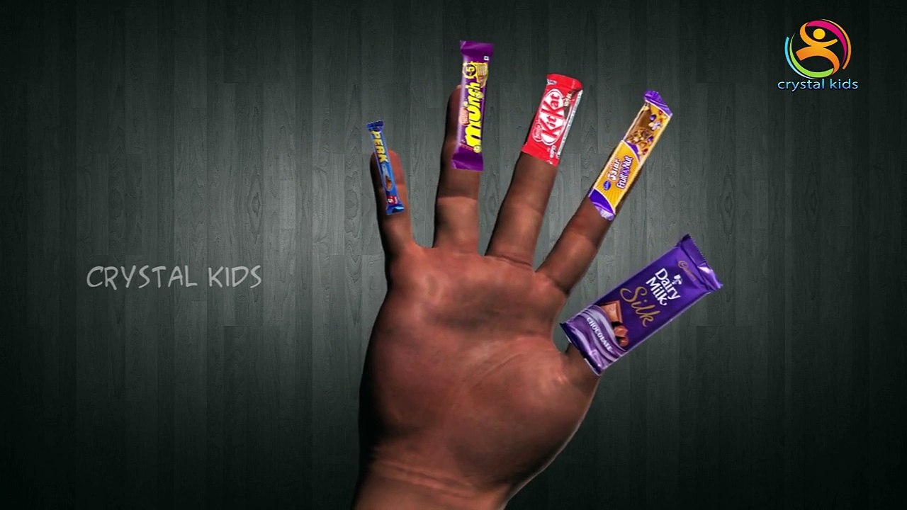 Chocolate finger family Nursery Kids 3d Animated English Rhymes