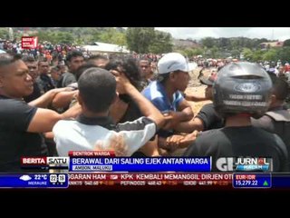Lomba Perahu di Ambon Ricuh