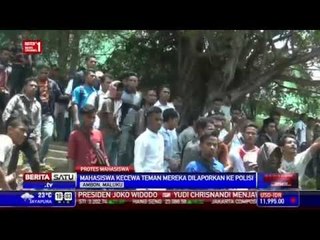 Ratusan Mahasiswa Demo Rektor IAIN Ambon