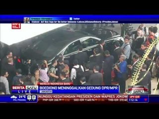 SBY dan Boediono Tinggalkan Gedung DPR/MPR