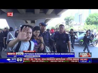 Demo Menolak Kedatangan Jokowi di Sulsel Dibubarkan Aparat