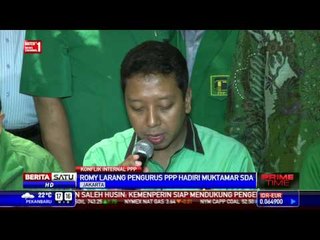Romi Larang Pengurus PPP Hadiri Muktamar Suryadharma Ali