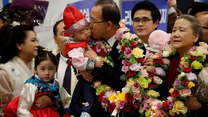 Ülkesine dönen Ban Ki-moon siyasete atılmaya hazırlanıyor