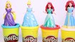 Disney Princess Magiclip Dolls Play Doh Dress How to Make Playdough Dress Hasbro Toys