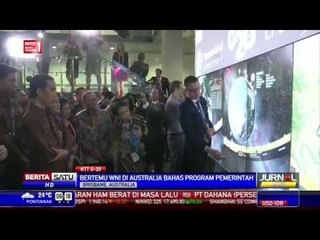 Presiden Jokowi Sapa WNI di Australia