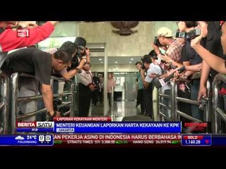 Serahkan LHKPN, Menkeu Tolak Beberkan Harta Kekayaan