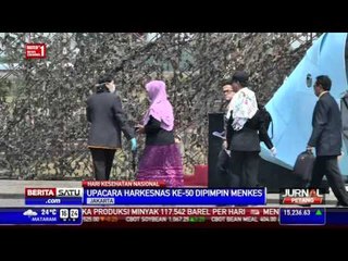Menkes Pimpin Upacara Hari Kesehatan Nasional