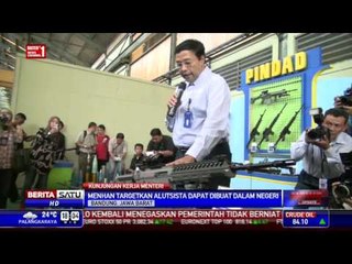 Menhan Targetkan Alutsista Dibuat di Dalam Negeri