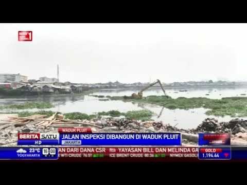 Pemprov DKI Bangun Jalan Inspeksi Penghubung Waduk Pluit-Muara Baru
