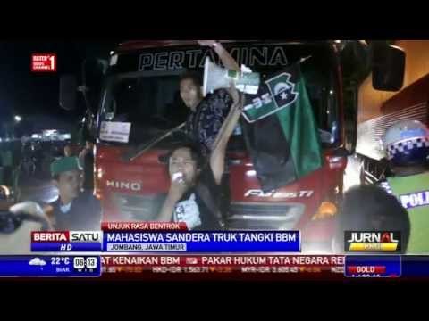 Demo Kenaikan BBM Diwarnai Bentrok Polisi dan Mahasiswa