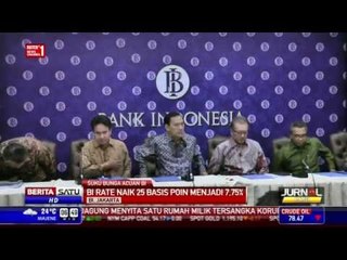BI Rate Naik Menjadi 7,75 Persen