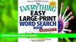 READ book The Everything Easy Large-Print Word Search Book, Volume 5: Over 100 Word Searches That