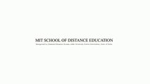 MIT School of Distance Education Offers Best Distance Learning Courses in India