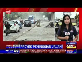 Proyek Peninggian Jalan di Daan Mogot Akibatkan Macet