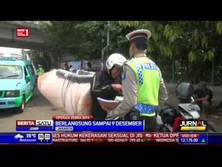 Ratusan Kendaraan Ditilang di Hari Pertama Operasi Zebra