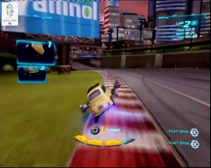 Cars 2 Game - Luigi - Vista Run - Disney Car