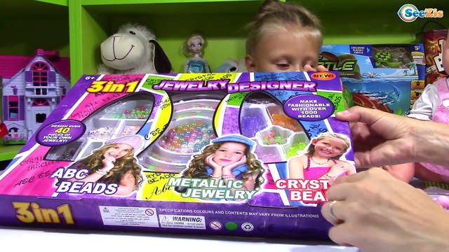 Ярослава и Кукла Беби Бон. Мастер Класс по плетению браслетов из бусинок - Видео для детей