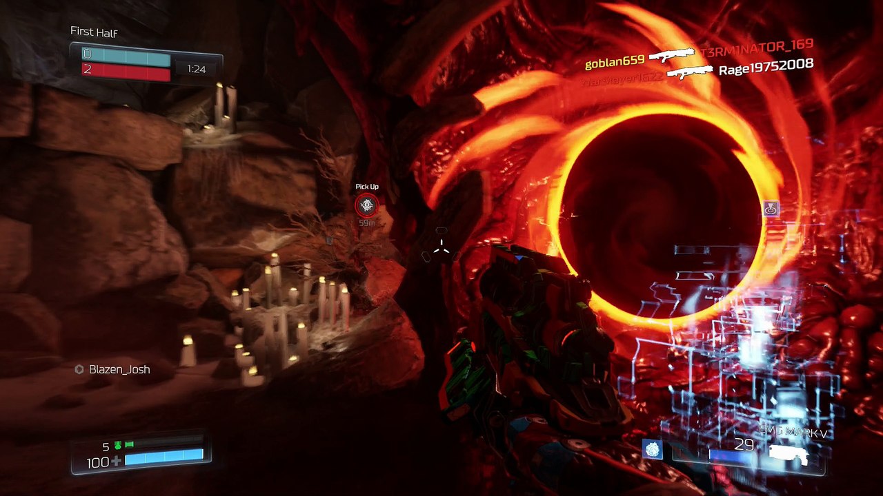 DOOM Online Gameplay: Infernal Run at Cataclysm