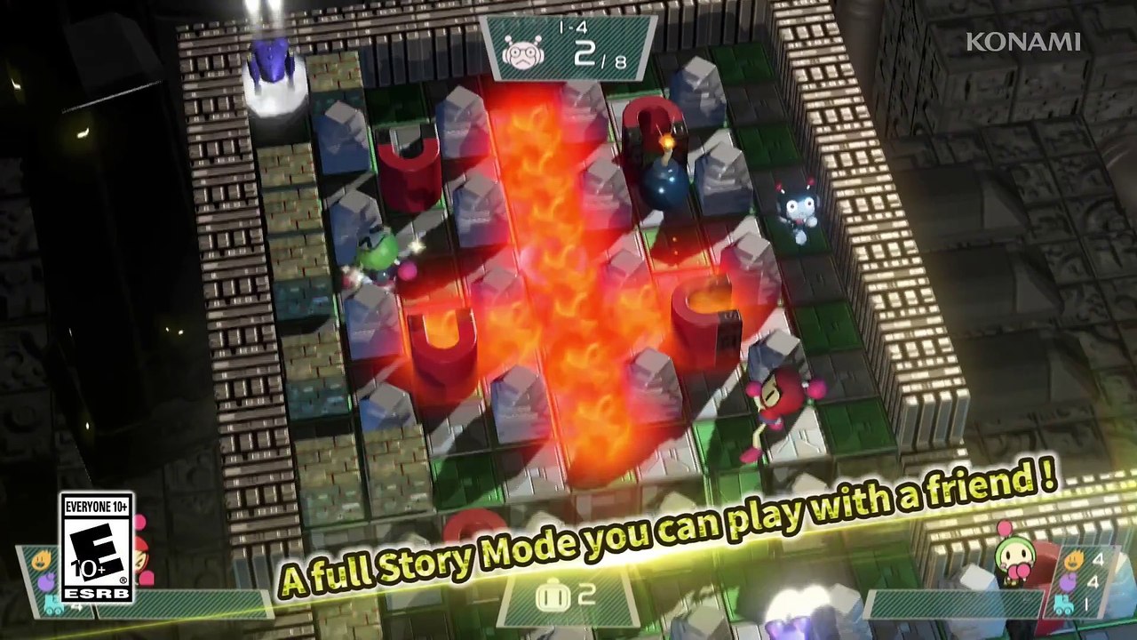 Super Bomberman R - Trailer Présentation Switch