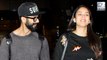 Shahid-Mira Spotted In Casual Look At Airport