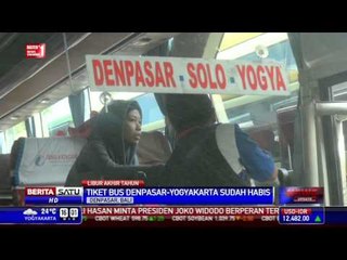 Libur Akhir Tahun, Tiket Bus Denpasar-Yogyakarta Habis Terjual